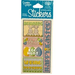 $2 EASTER STICKERS. NEW. $2 WITH ANY $10 ORDER OR MORE